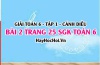 Giải bài 2 trang 25 Toán 6 Tập 1 SGK Cánh Diều: Cơ số, số mũ